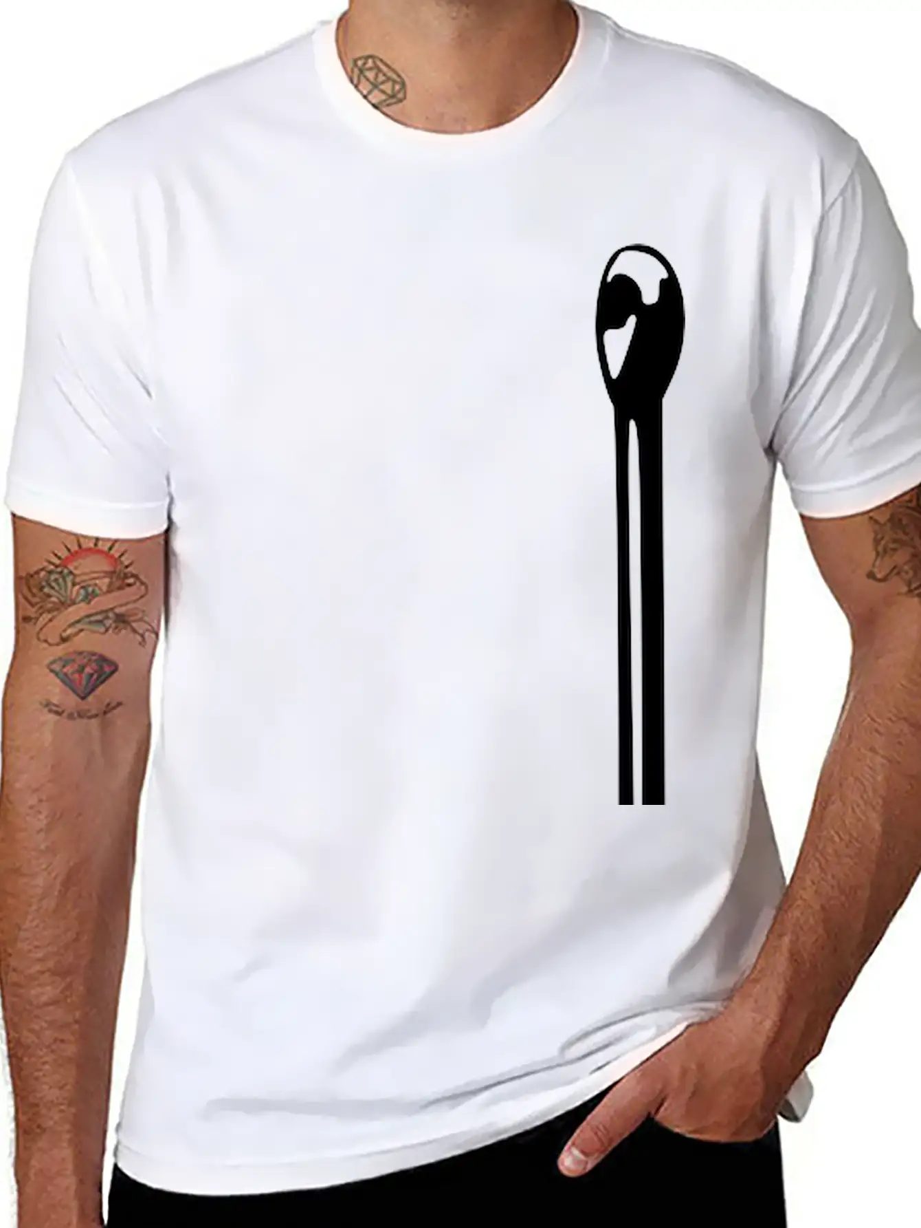 Fish Hook Stylish Everyday T-Shirt – Unisex Basic Cotton Tee