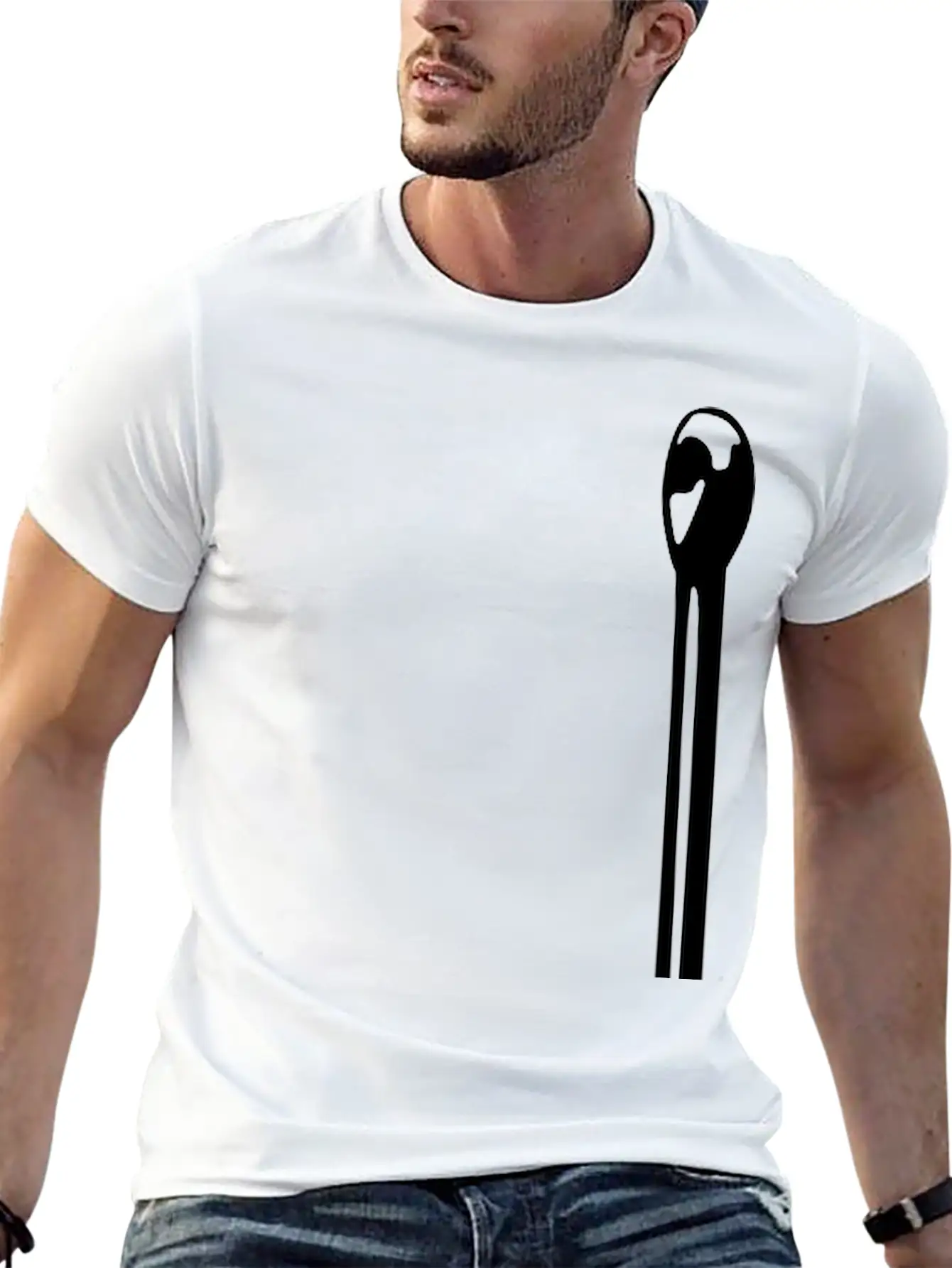 Fish Hook Stylish Everyday T-Shirt – Unisex Basic Cotton Tee