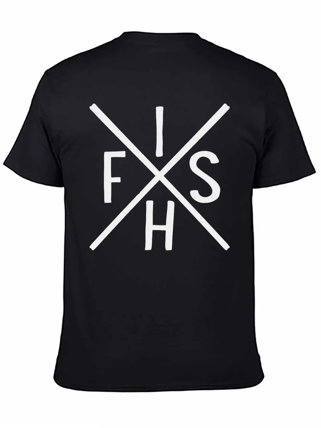 Fish Unisex Short Sleeve Soft Cotton T-Shirt – Casual Everyday Wear