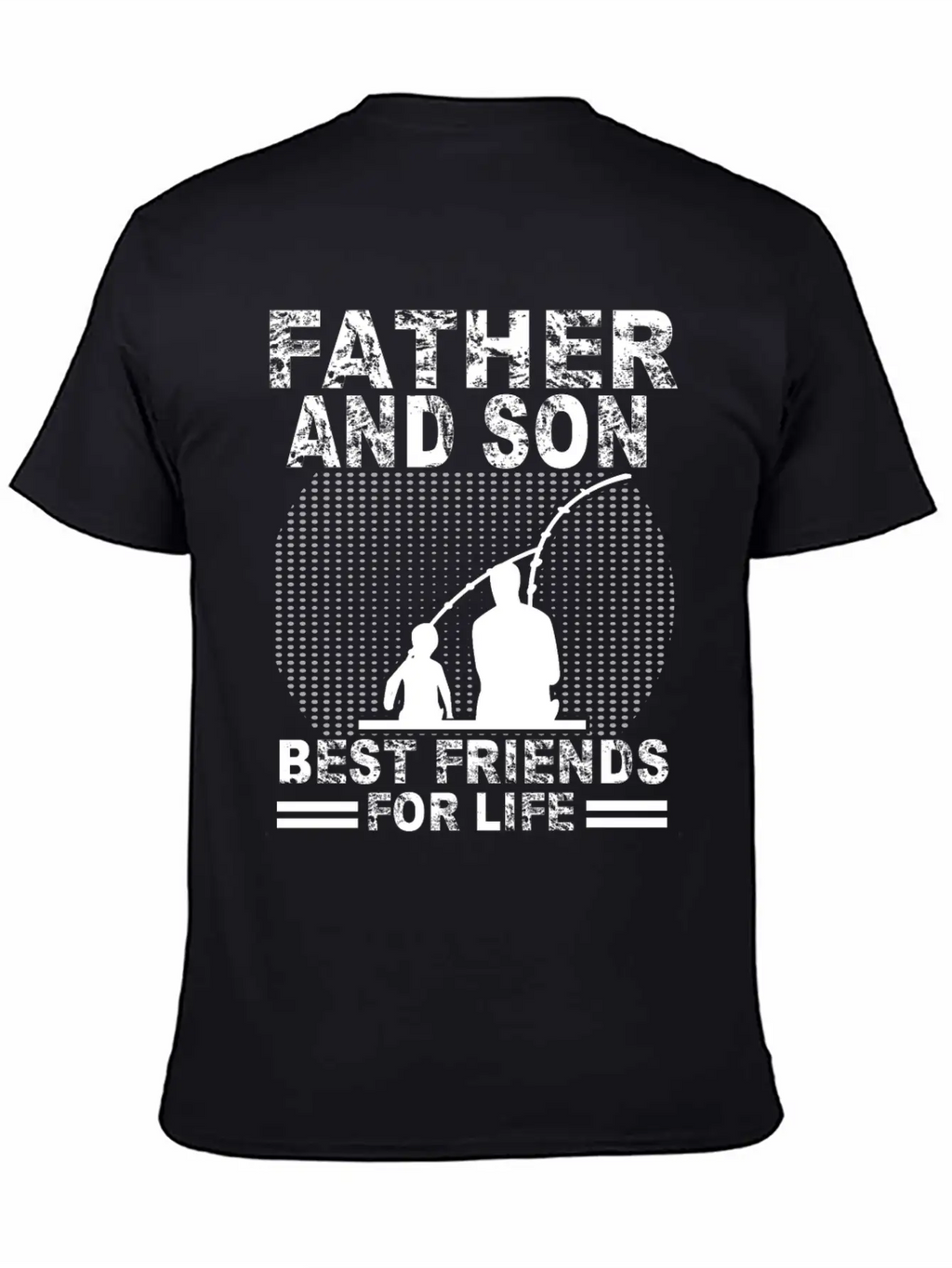 Fishing Father And Son Best Friends For Life Fish Breathable Soft Cotton T-Shirt – Timeless Casual Look