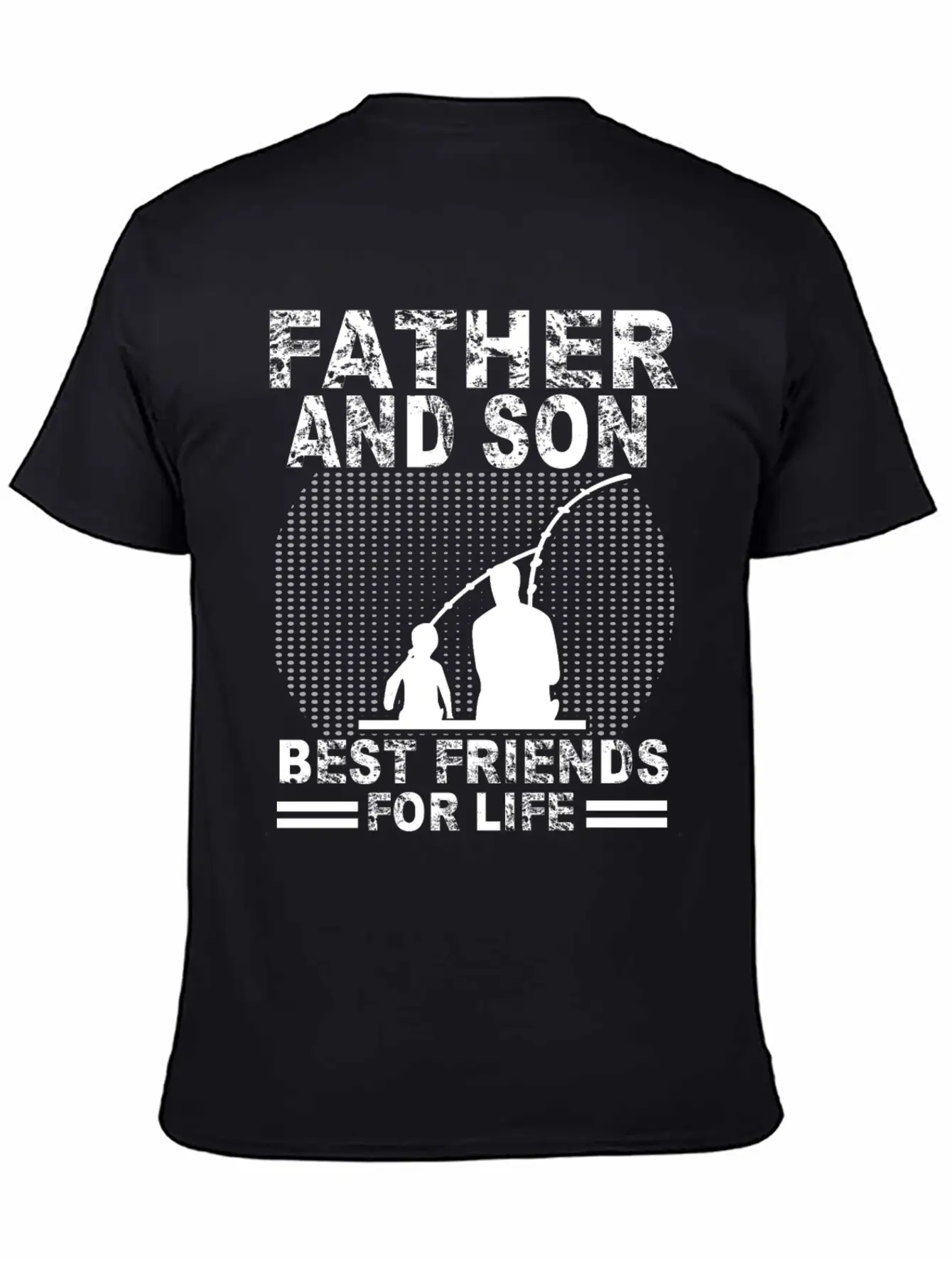Fishing Father And Son Best Friends For Life Fish Breathable Soft Cotton T-Shirt – Timeless Casual Look