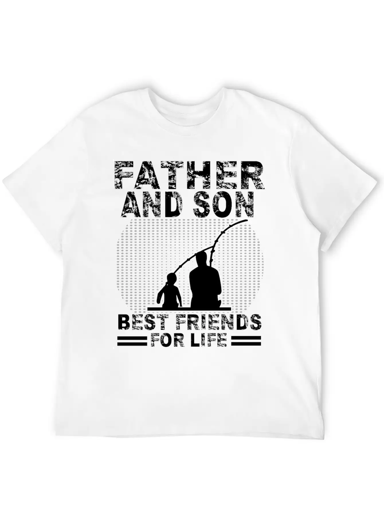 Fishing Father And Son Best Friends For Life Fish Breathable Soft Cotton T-Shirt – Timeless Casual Look