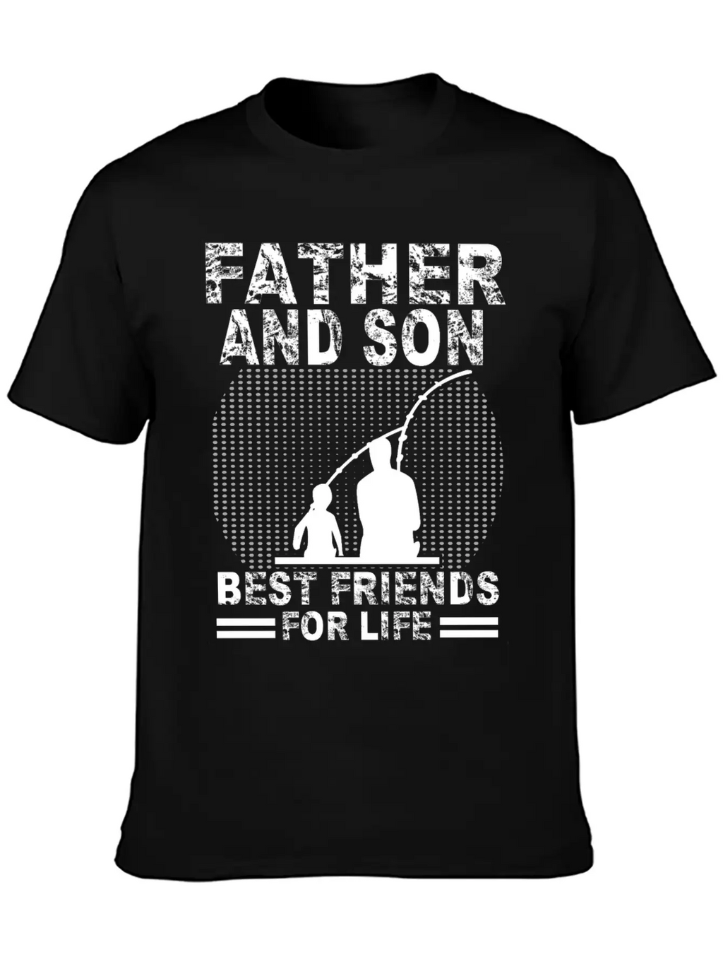 Fishing Father And Son Best Friends For Life Fish Breathable Soft Cotton T-Shirt – Timeless Casual Look
