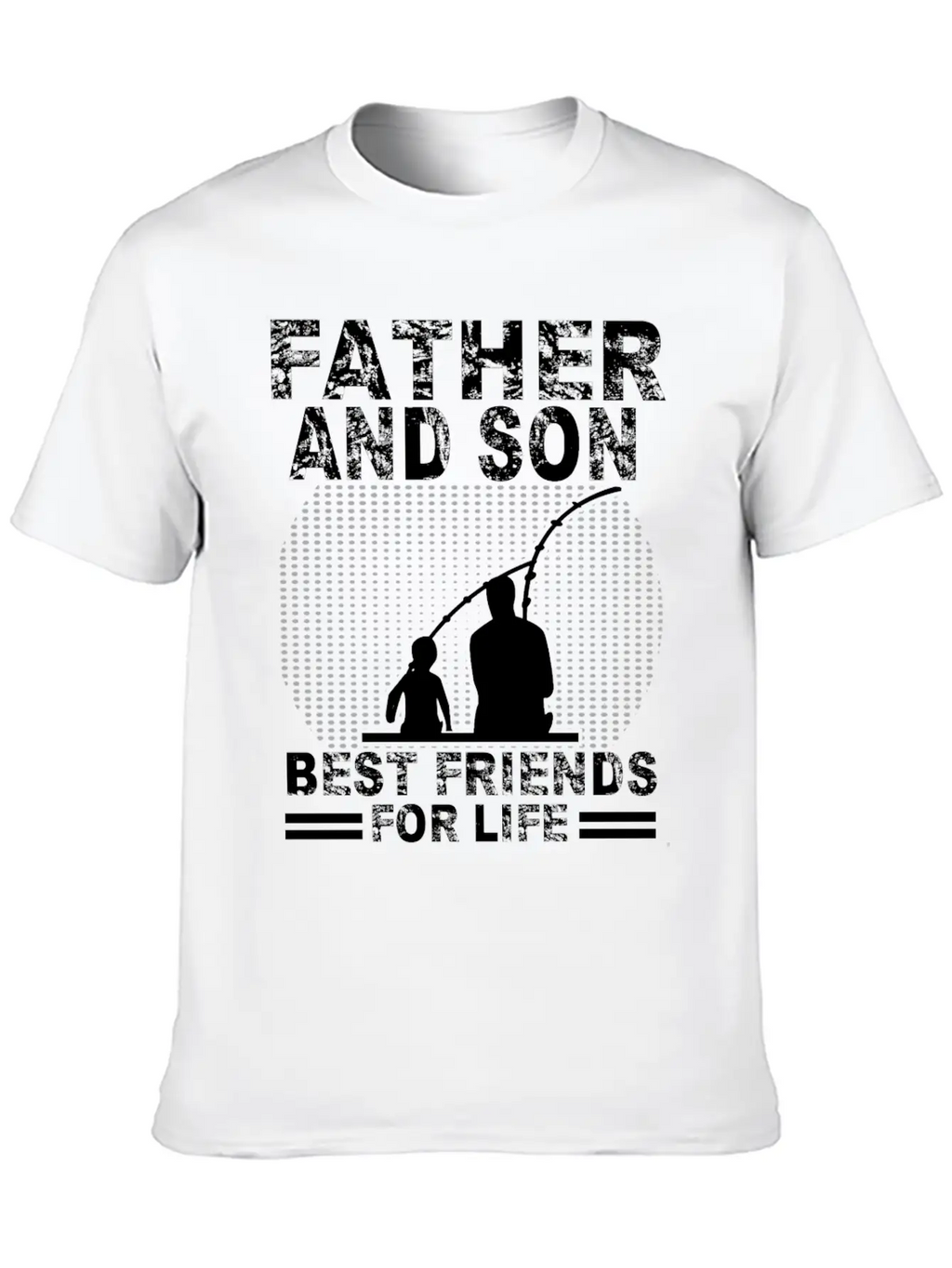 Fishing Father And Son Best Friends For Life Fish Breathable Soft Cotton T-Shirt – Timeless Casual Look