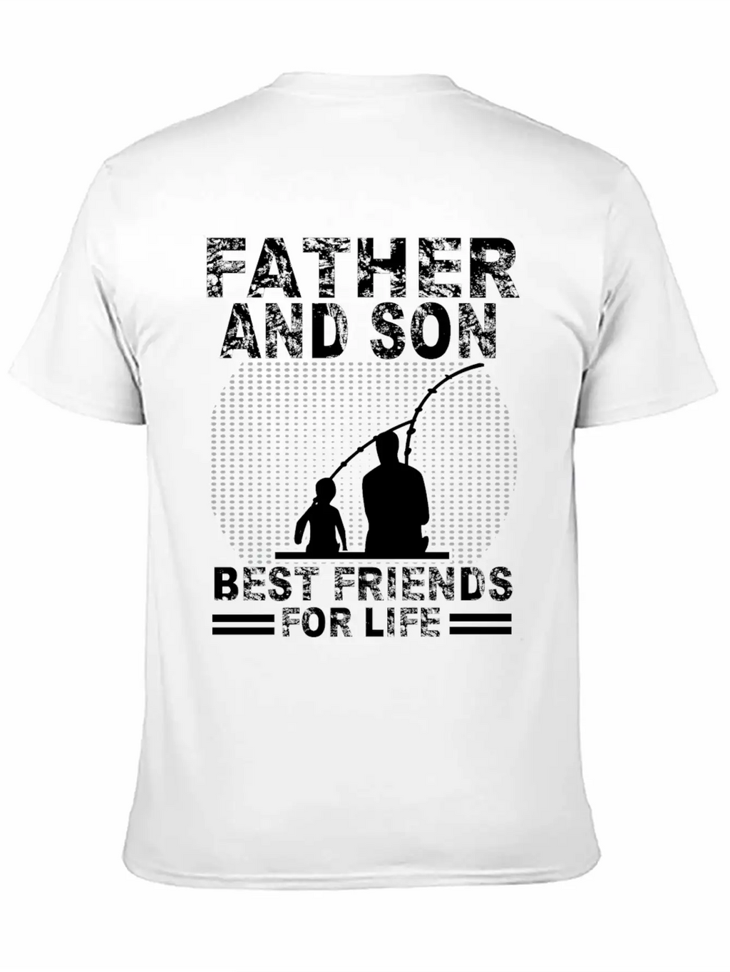 Fishing Father And Son Best Friends For Life Fish Breathable Soft Cotton T-Shirt – Timeless Casual Look