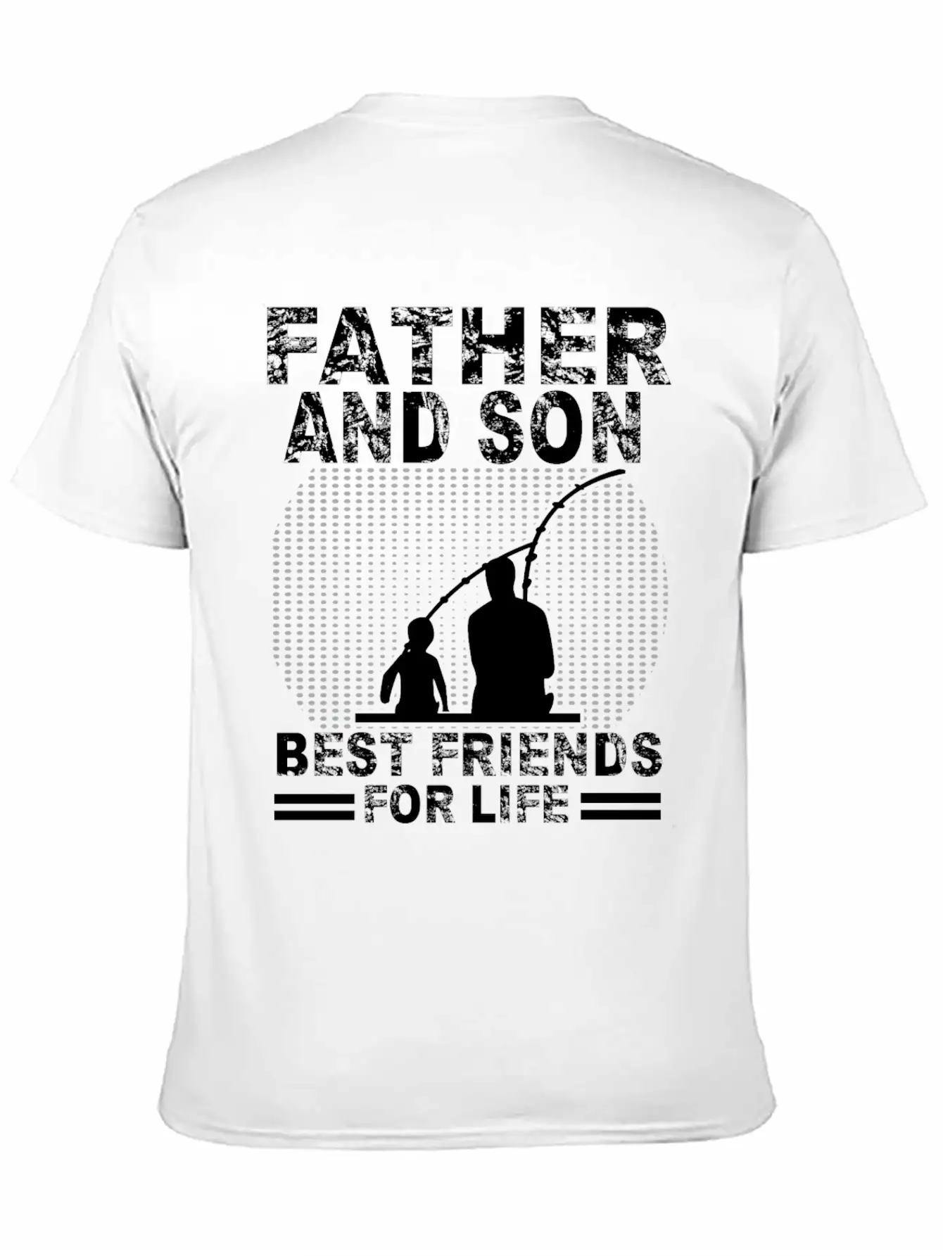Fishing Father And Son Best Friends For Life Fish Breathable Soft Cotton T-Shirt – Timeless Casual Look