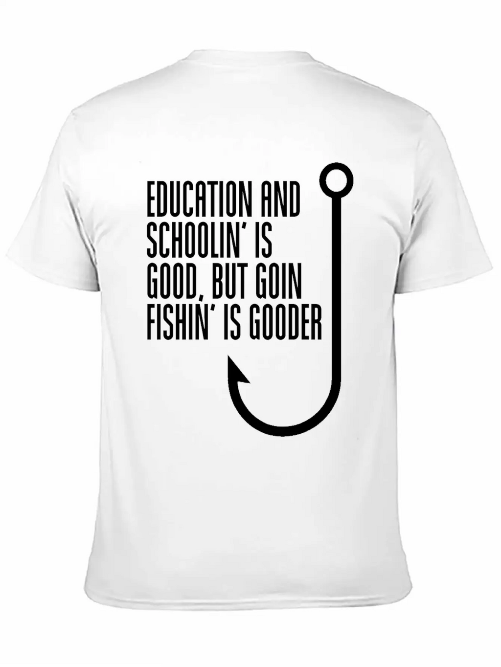 Fishing Fish Classic Fit Graphic Tee For Daily Comfort – Unisex Cotton Shirt