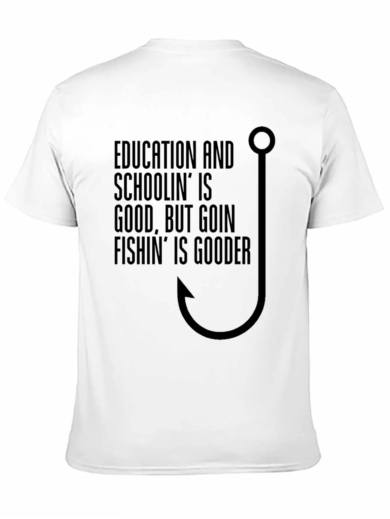 Fishing Fish Classic Fit Graphic Tee For Daily Comfort – Unisex Cotton Shirt