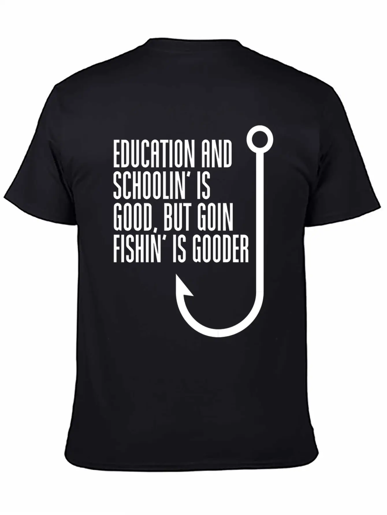 Fishing Fish Classic Fit Graphic Tee For Daily Comfort – Unisex Cotton Shirt