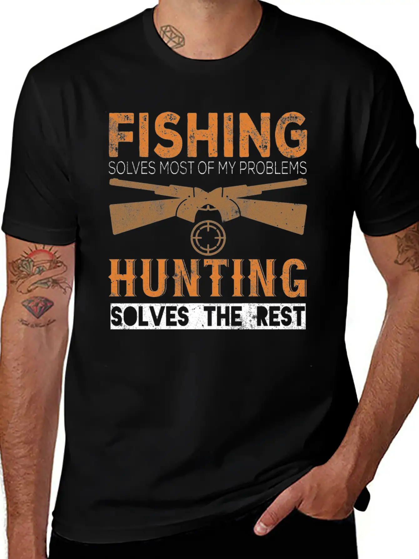 Fishing Fish Fisherman Fishing Rod Fish Hook Gift Breathable Soft Cotton T-Shirt – Timeless Casual Look