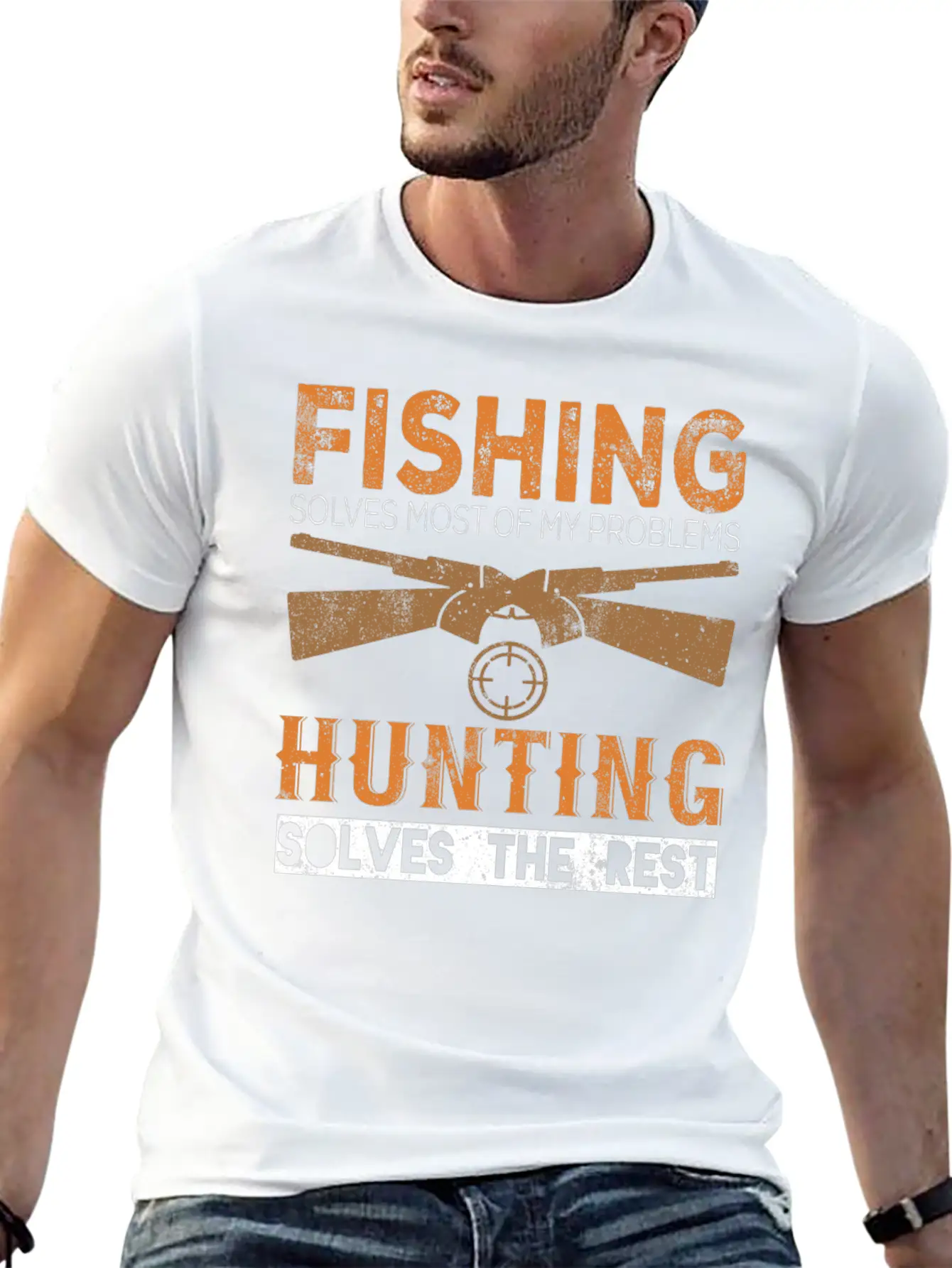 Fishing Fish Fisherman Fishing Rod Fish Hook Gift Breathable Soft Cotton T-Shirt – Timeless Casual Look
