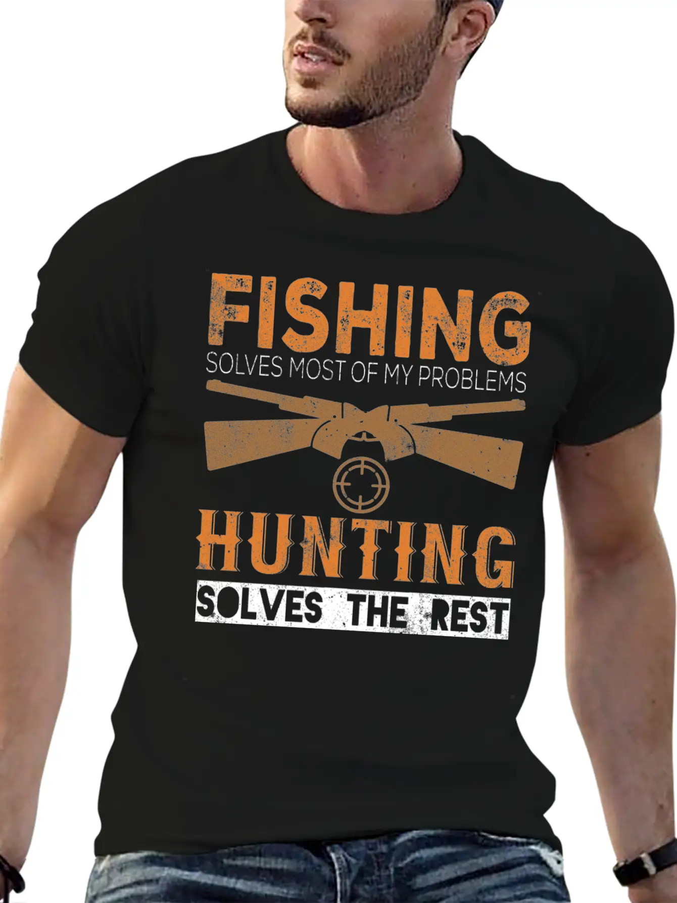 Fishing Fish Fisherman Fishing Rod Fish Hook Gift Breathable Soft Cotton T-Shirt – Timeless Casual Look