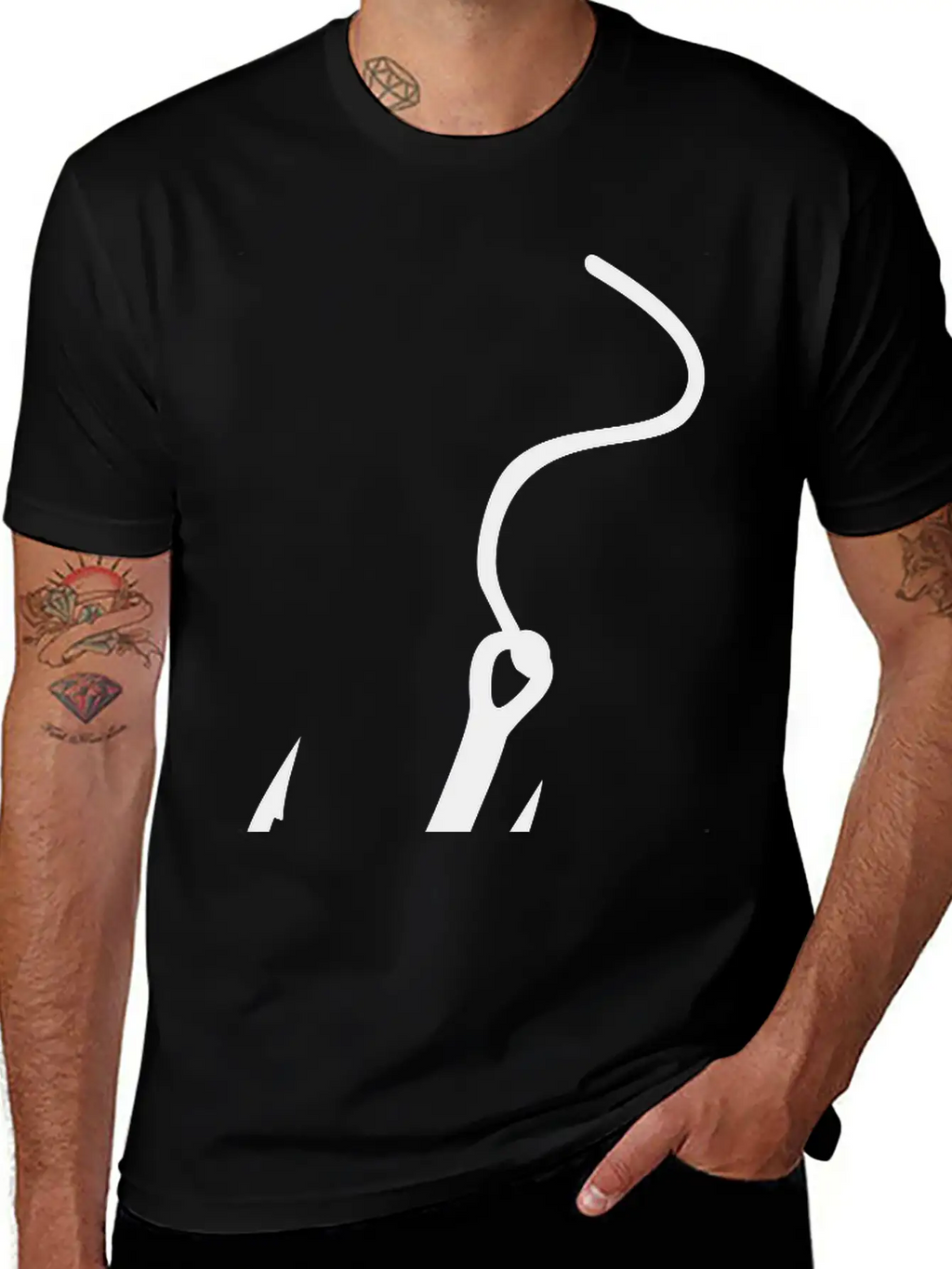 Fishing Stylish Everyday T-Shirt – Unisex Basic Cotton Tee