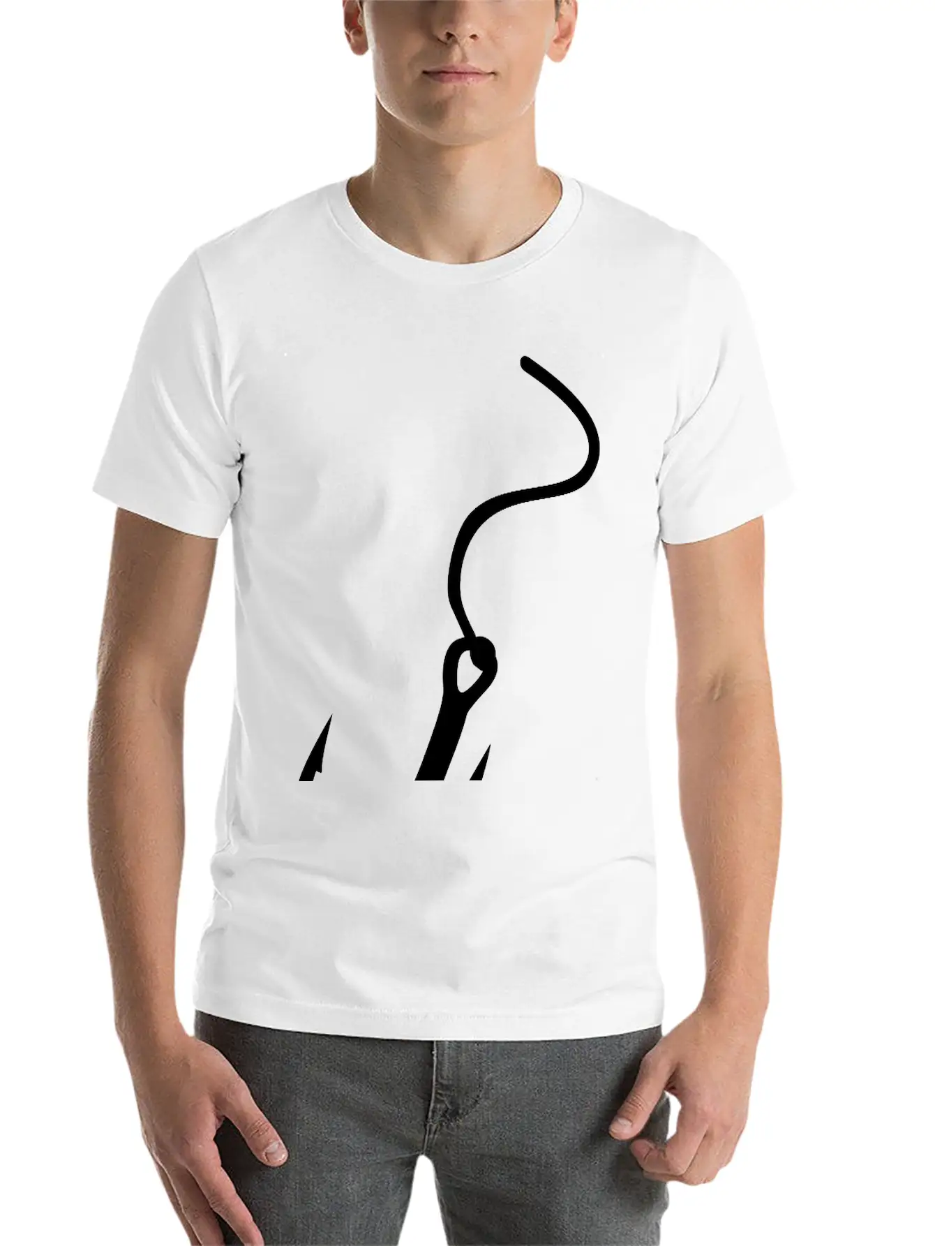 Fishing Stylish Everyday T-Shirt – Unisex Basic Cotton Tee
