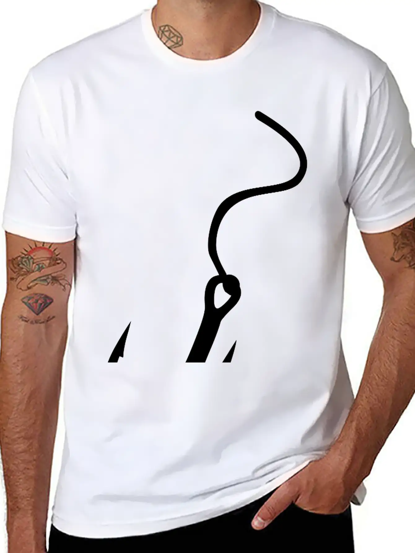 Fishing Stylish Everyday T-Shirt – Unisex Basic Cotton Tee
