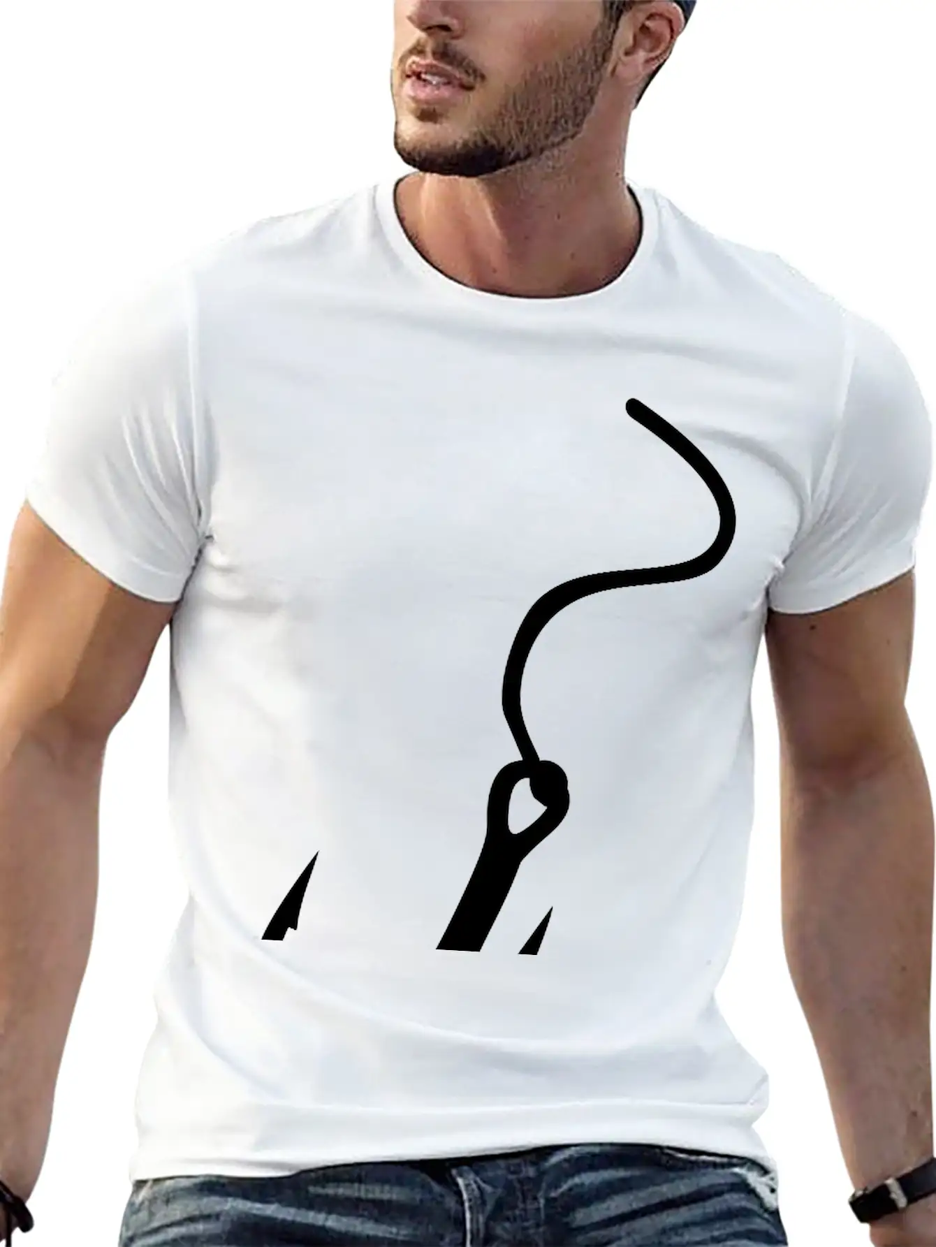 Fishing Stylish Everyday T-Shirt – Unisex Basic Cotton Tee