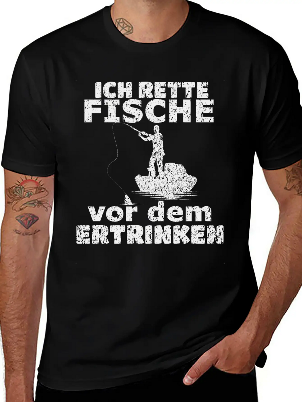 Fishing Unisex Casual T-Shirt – Clean Design For Daily Comfort
