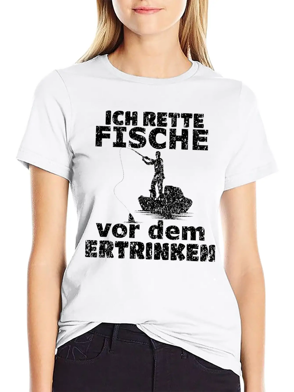 Fishing Unisex Casual T-Shirt – Clean Design For Daily Comfort