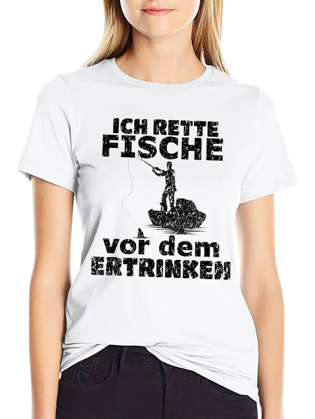 Fishing Unisex Casual T-Shirt – Clean Design For Daily Comfort