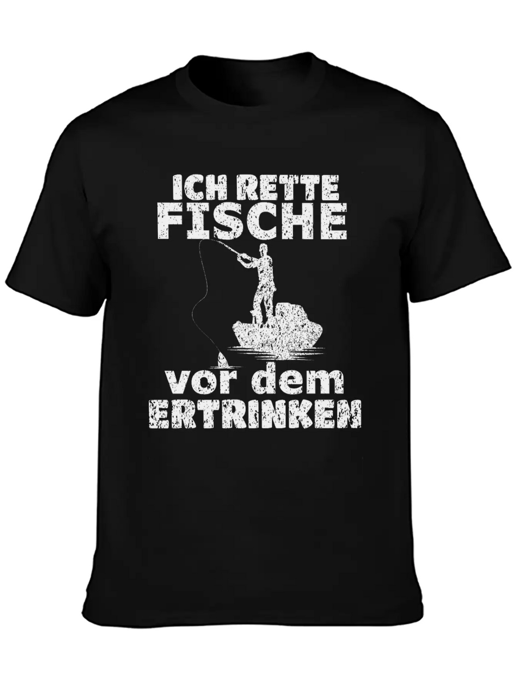 Fishing Unisex Casual T-Shirt – Clean Design For Daily Comfort