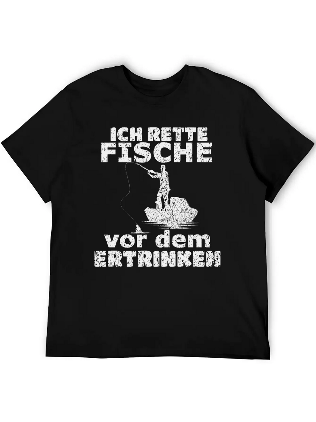 Fishing Unisex Casual T-Shirt – Clean Design For Daily Comfort
