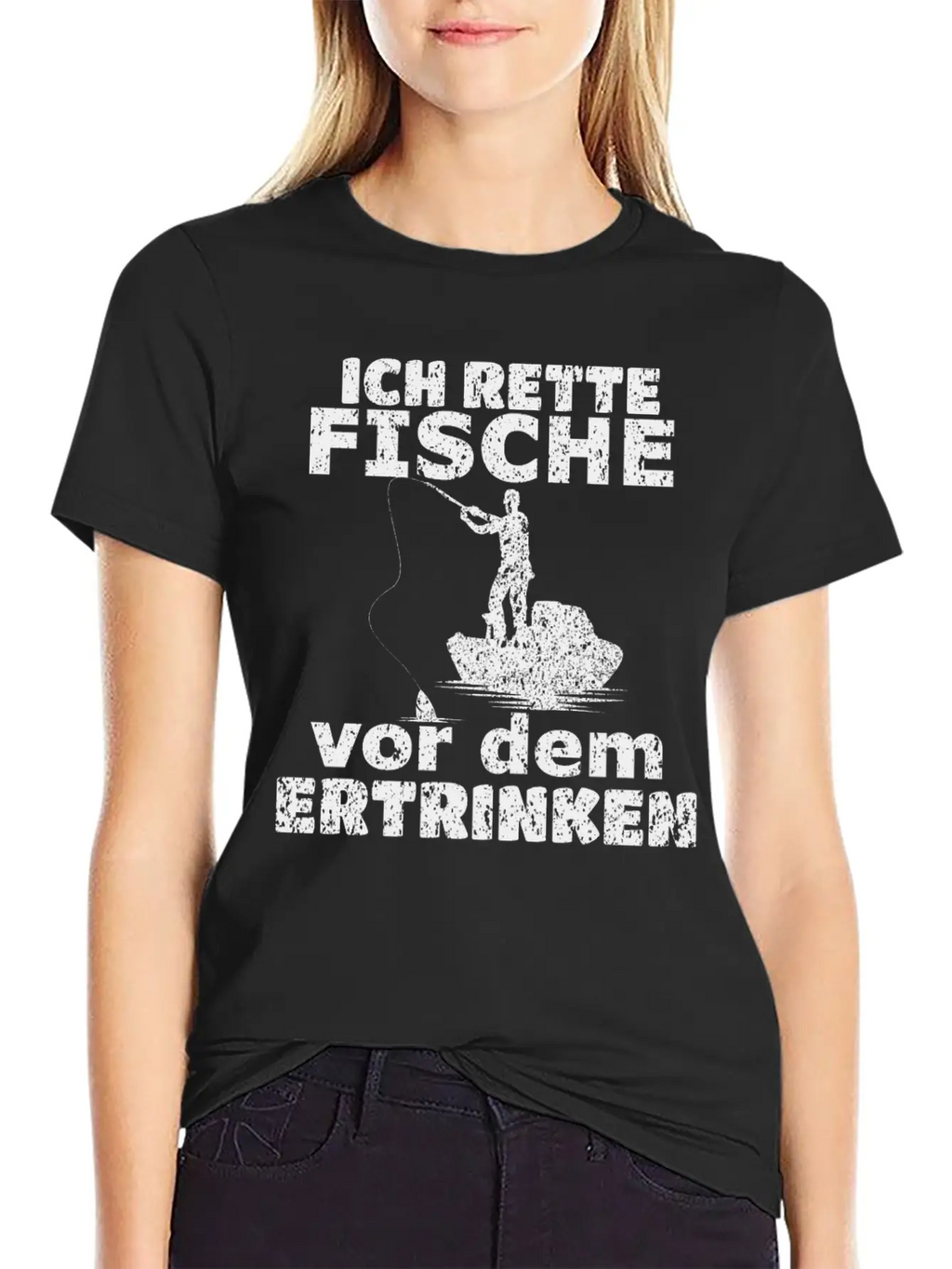 Fishing Unisex Casual T-Shirt – Clean Design For Daily Comfort