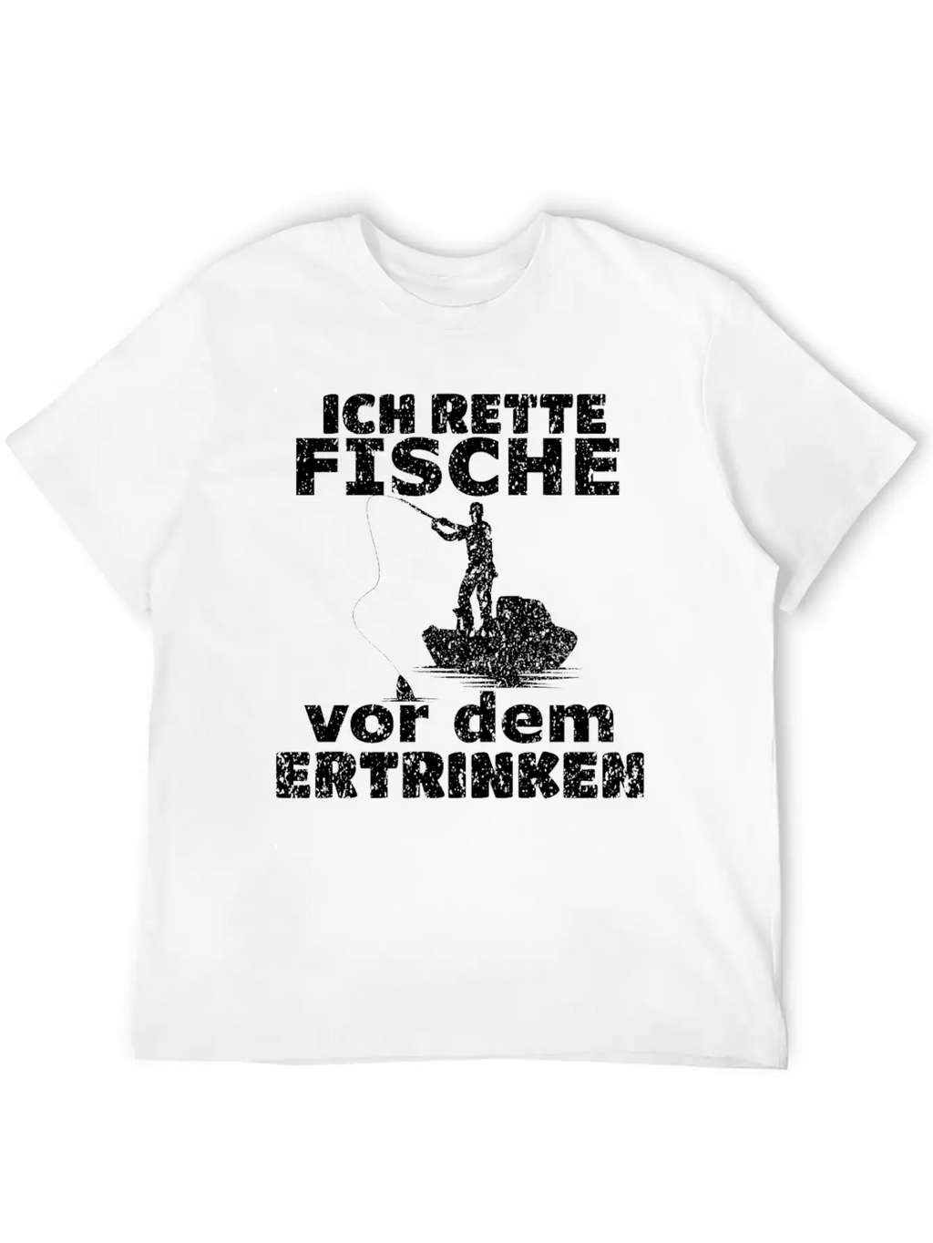 Fishing Unisex Casual T-Shirt – Clean Design For Daily Comfort