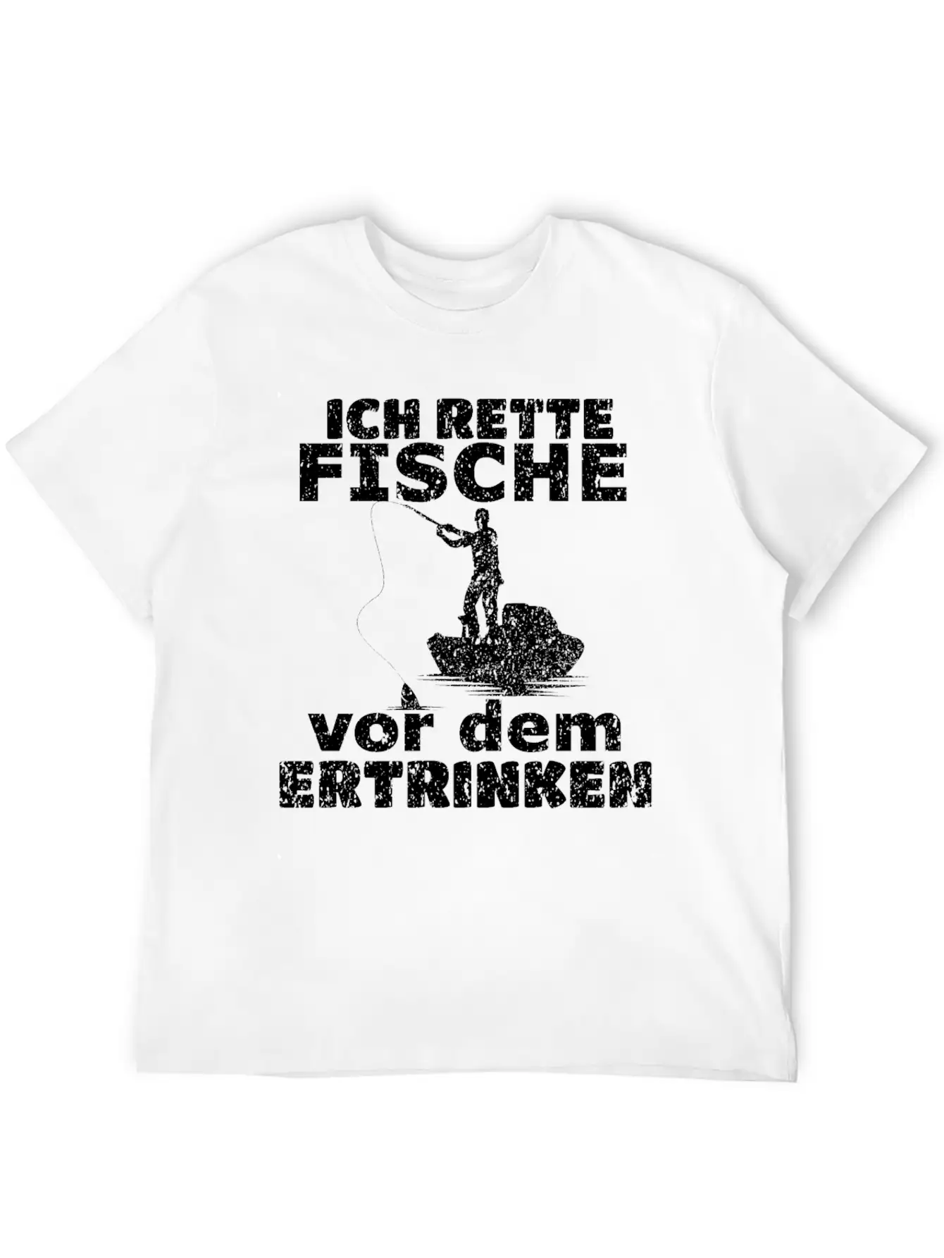 Fishing Unisex Casual T-Shirt – Clean Design For Daily Comfort