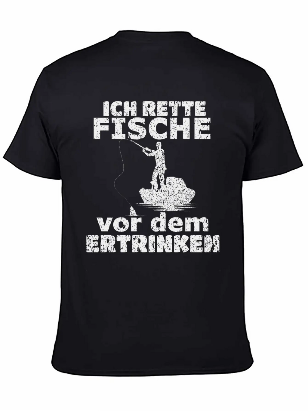 Fishing Unisex Casual T-Shirt – Clean Design For Daily Comfort