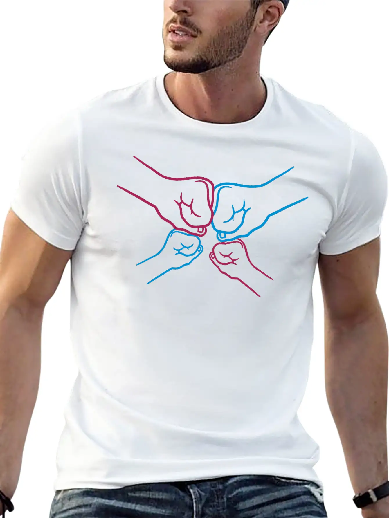 Fists 2 Children Breathable Soft Cotton T-Shirt – Timeless Casual Look