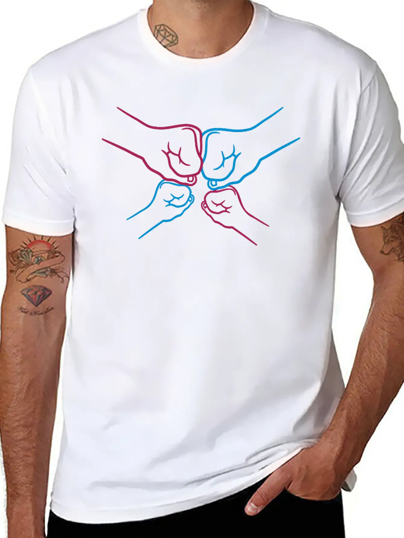 Fists 2 Children Breathable Soft Cotton T-Shirt – Timeless Casual Look