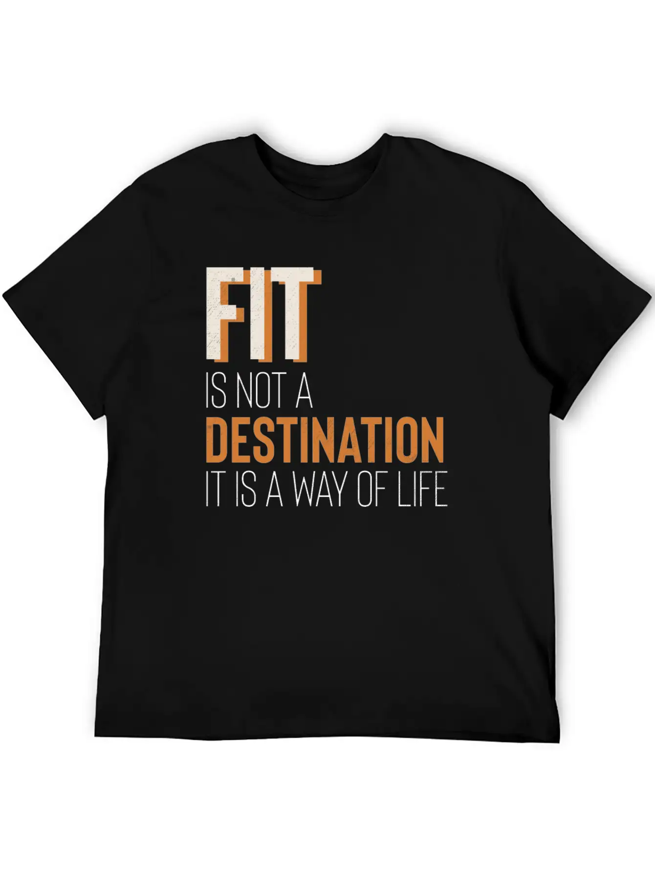 Fit Is Way Of Life Fitness Gym Inspiration Stylish Everyday T-Shirt – Unisex Basic Cotton Tee