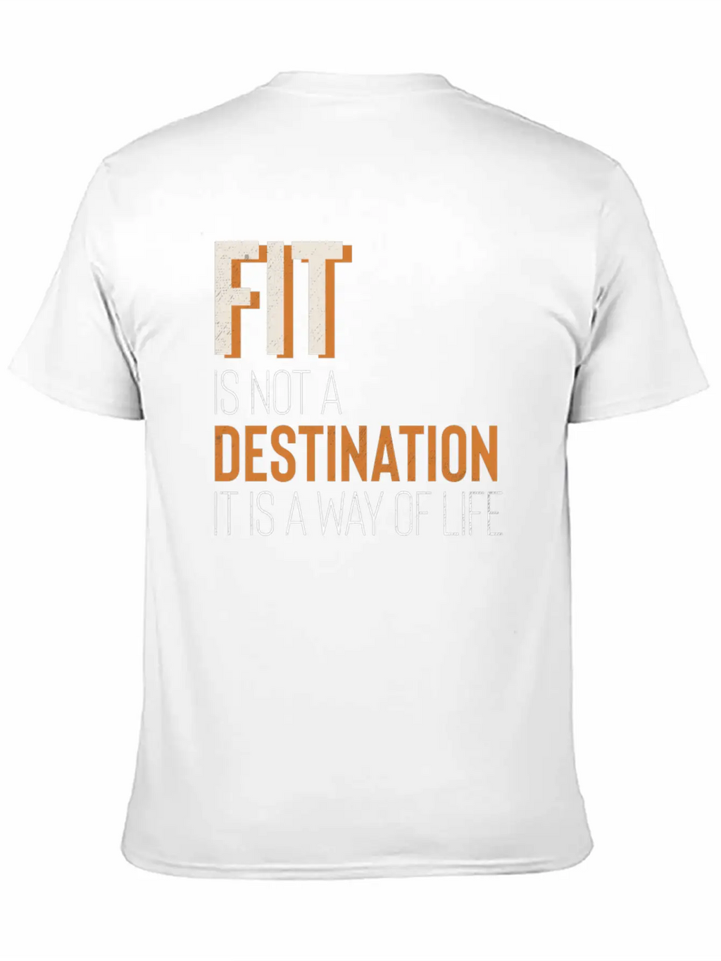 Fit Is Way Of Life Fitness Gym Inspiration Stylish Everyday T-Shirt – Unisex Basic Cotton Tee