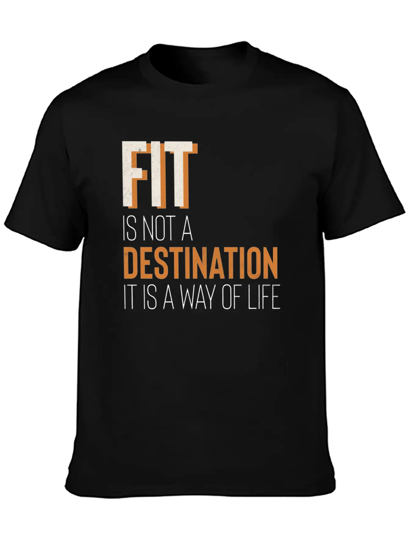 Fit Is Way Of Life Fitness Gym Inspiration Stylish Everyday T-Shirt – Unisex Basic Cotton Tee