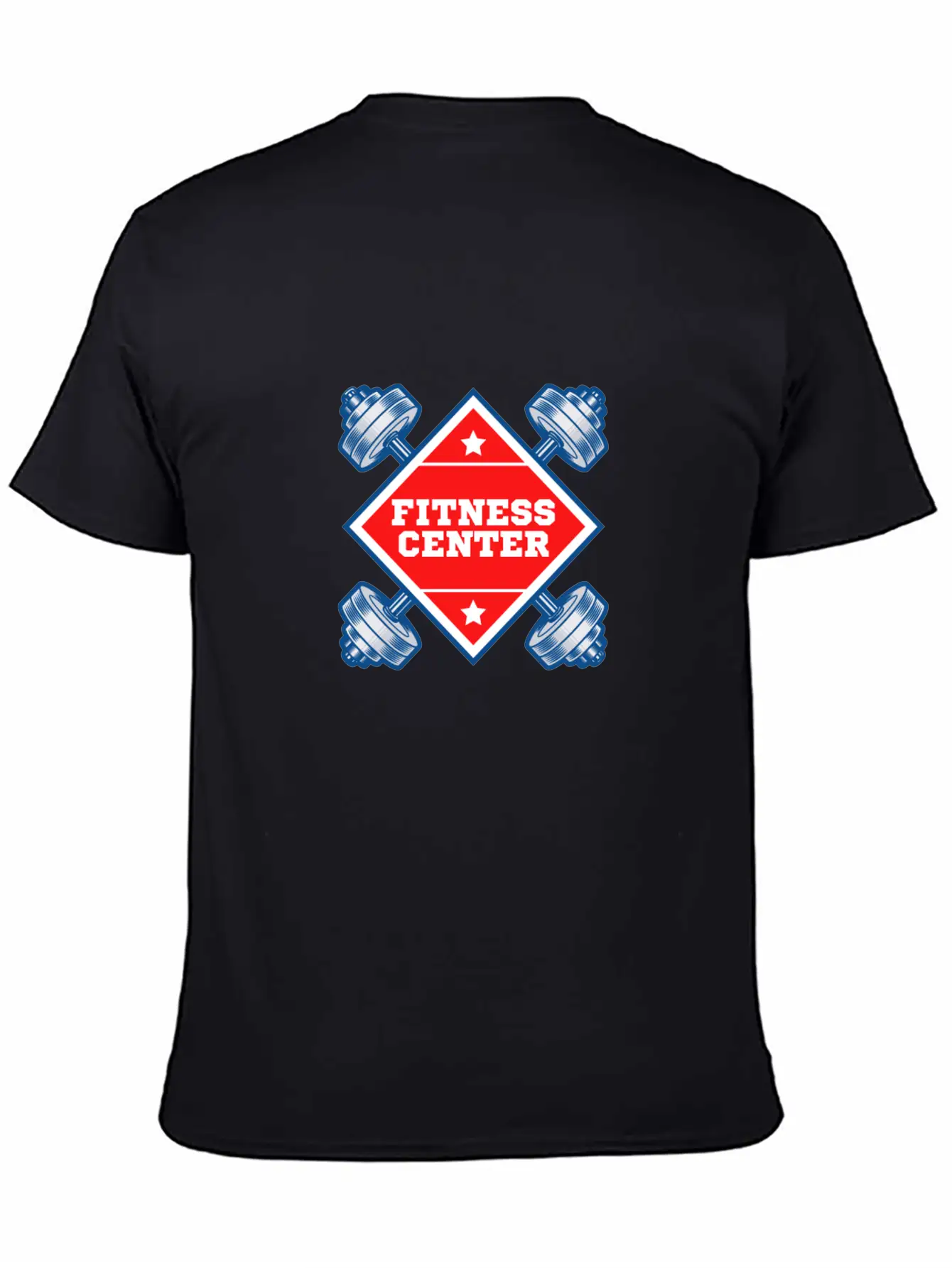 Fitness Centre Casual Graphic T-Shirt – Simple And Comfortable Daily Wear