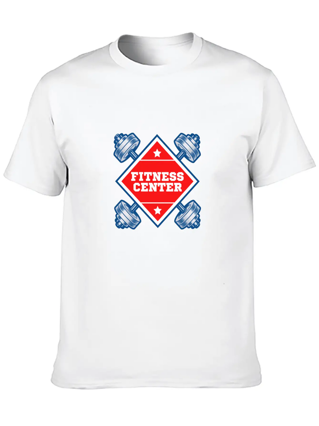 Fitness Centre Casual Graphic T-Shirt – Simple And Comfortable Daily Wear