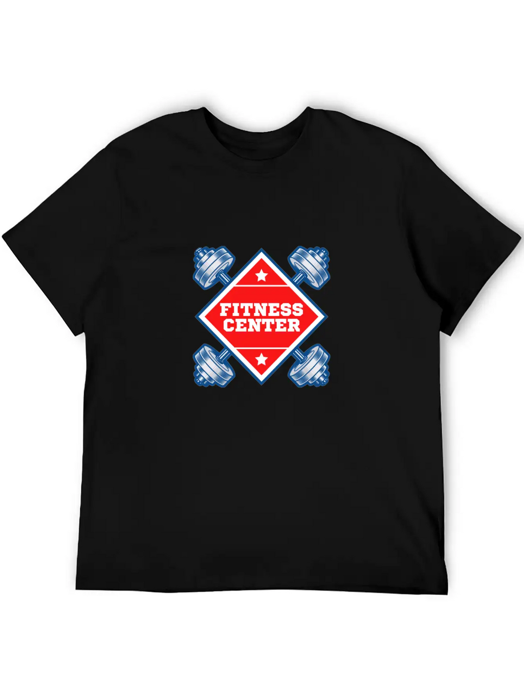 Fitness Centre Casual Graphic T-Shirt – Simple And Comfortable Daily Wear