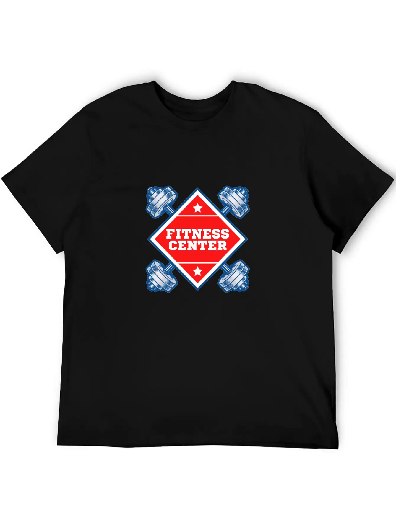 Fitness Centre Casual Graphic T-Shirt – Simple And Comfortable Daily Wear