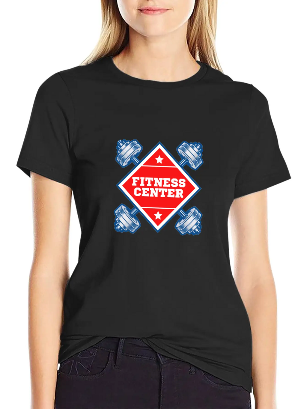 Fitness Centre Casual Graphic T-Shirt – Simple And Comfortable Daily Wear