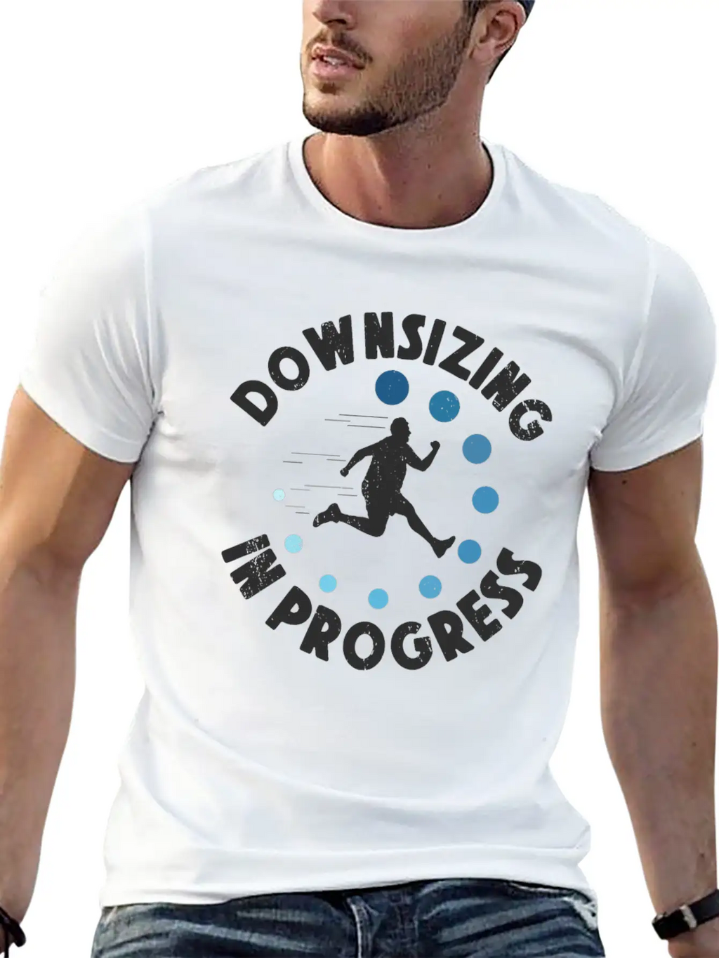 Fitness Gym Weight Loss Healthy Diet Workouts Unisex Short Sleeve Soft Cotton T-Shirt – Casual Everyday Wear