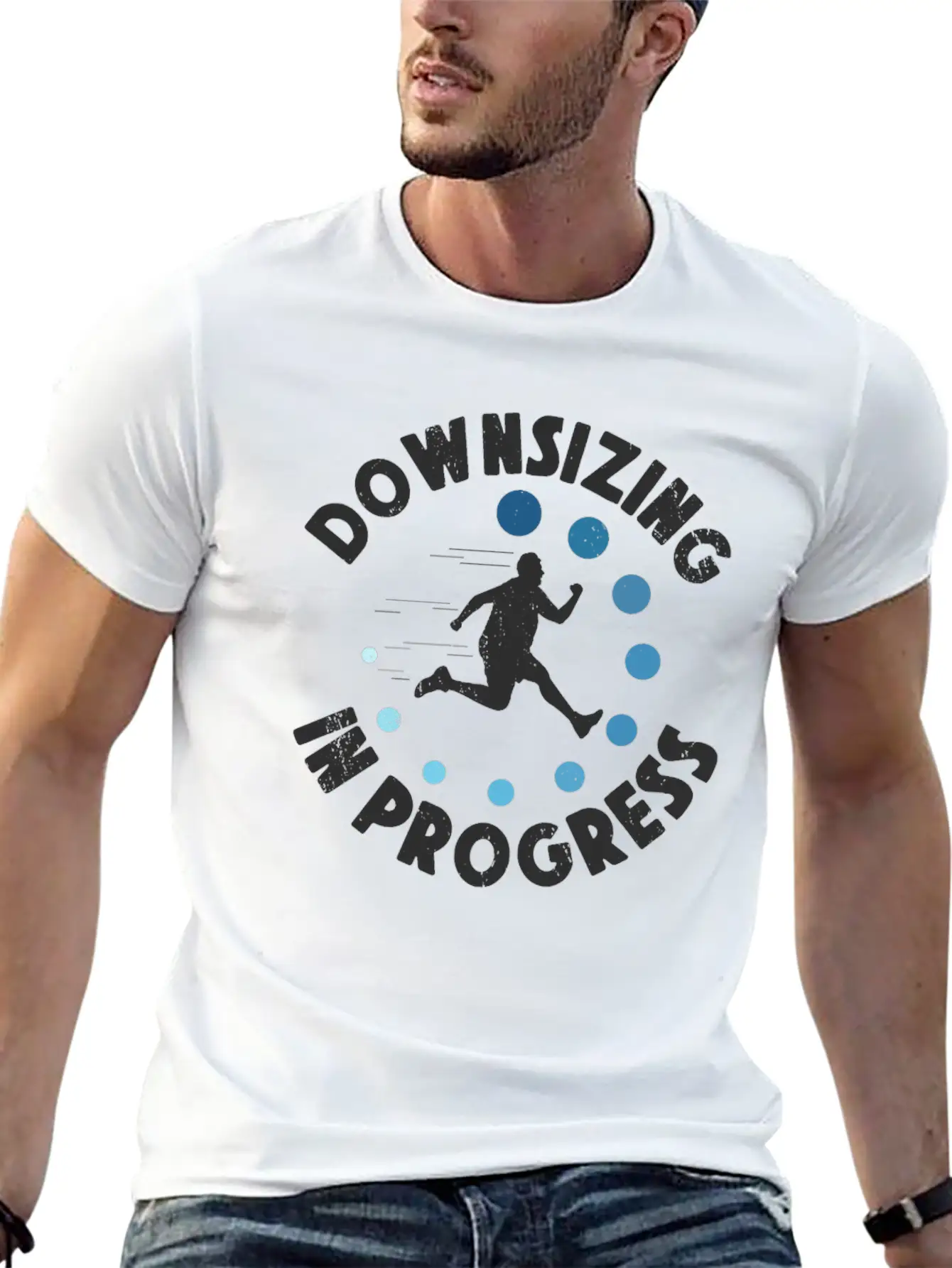 Fitness Gym Weight Loss Healthy Diet Workouts Unisex Short Sleeve Soft Cotton T-Shirt – Casual Everyday Wear
