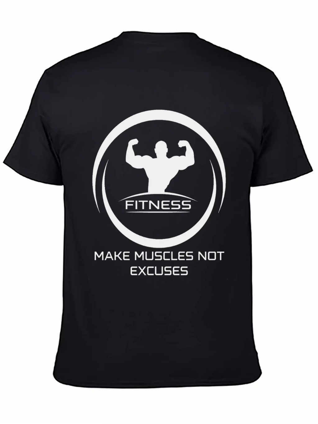 Fitness Motivation Unisex Casual T-Shirt – Clean Design For Daily Comfort