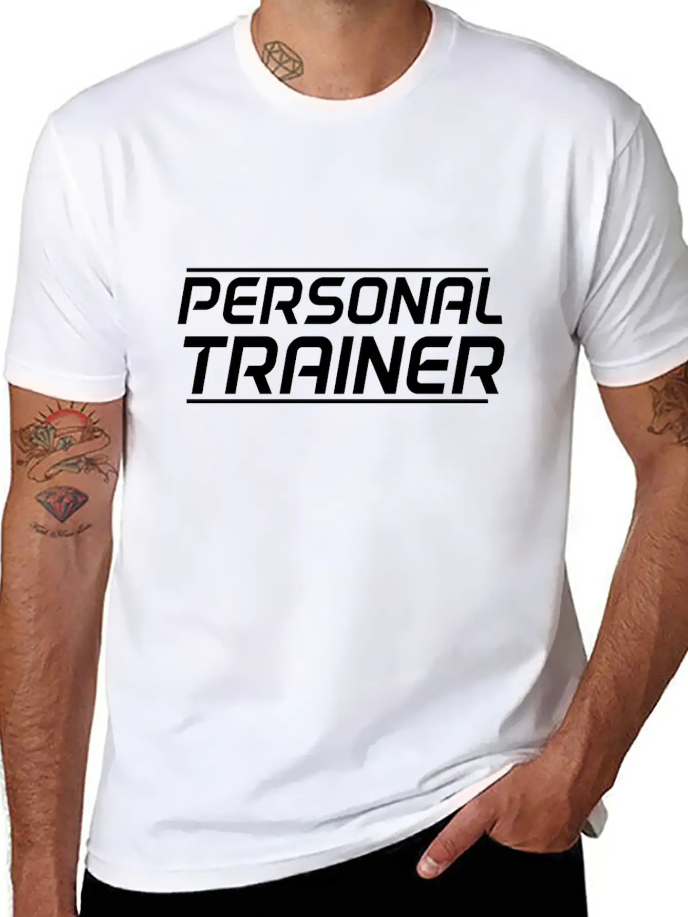 Fitness Personal Trainer Coach Gift Unisex Short Sleeve Soft Cotton T-Shirt – Casual Everyday Wear