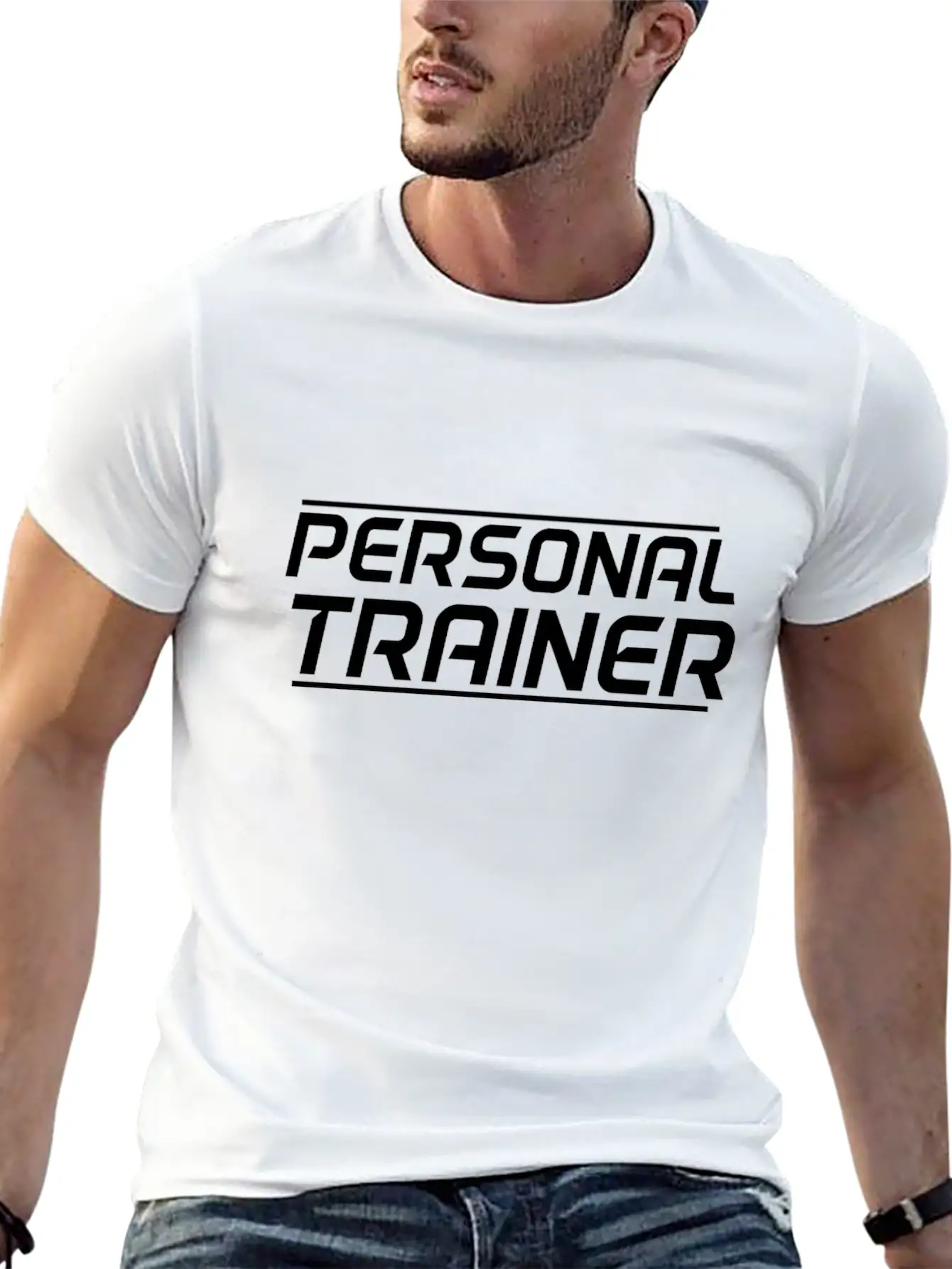 Fitness Personal Trainer Coach Gift Unisex Short Sleeve Soft Cotton T-Shirt – Casual Everyday Wear