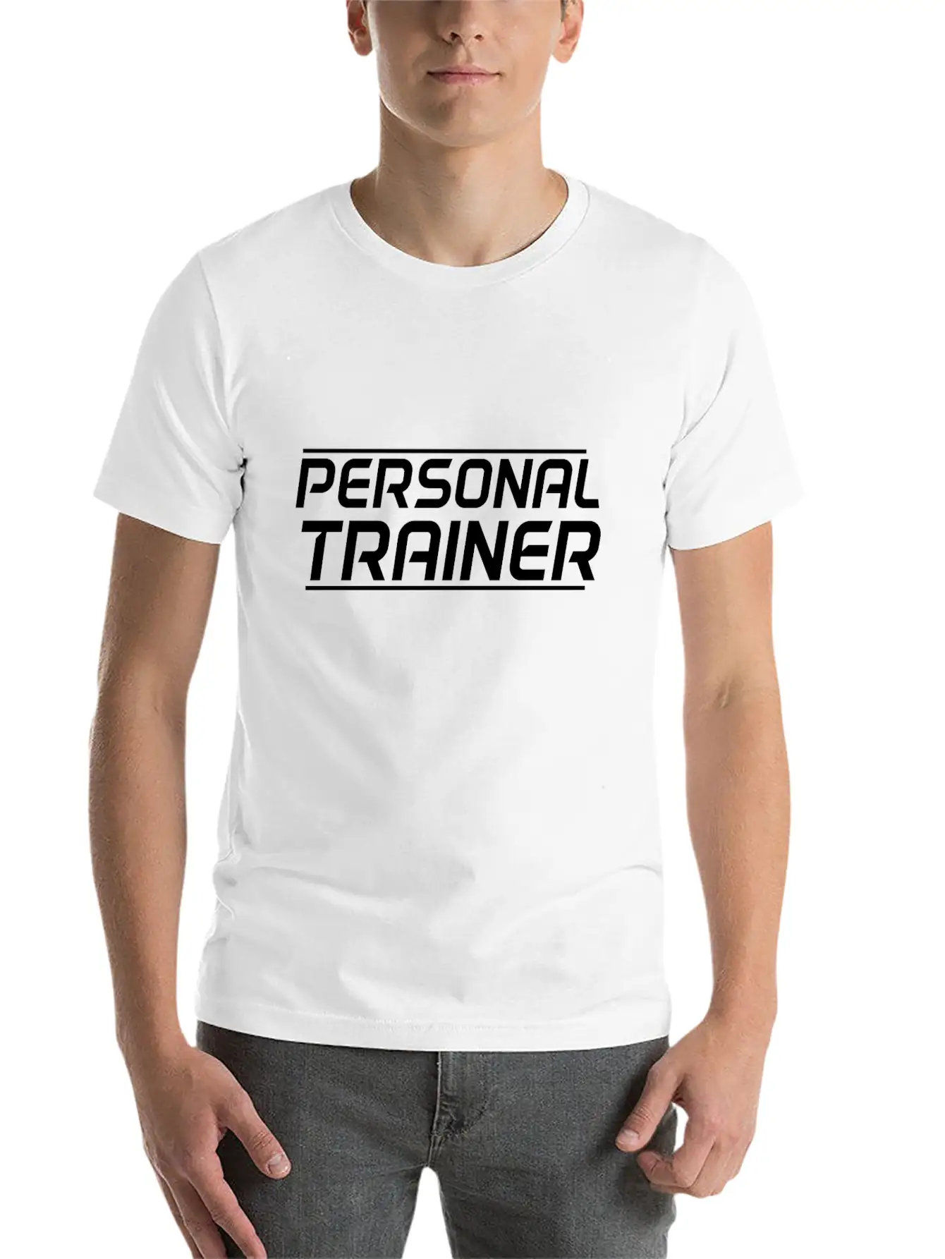 Fitness Personal Trainer Coach Gift Unisex Short Sleeve Soft Cotton T-Shirt – Casual Everyday Wear
