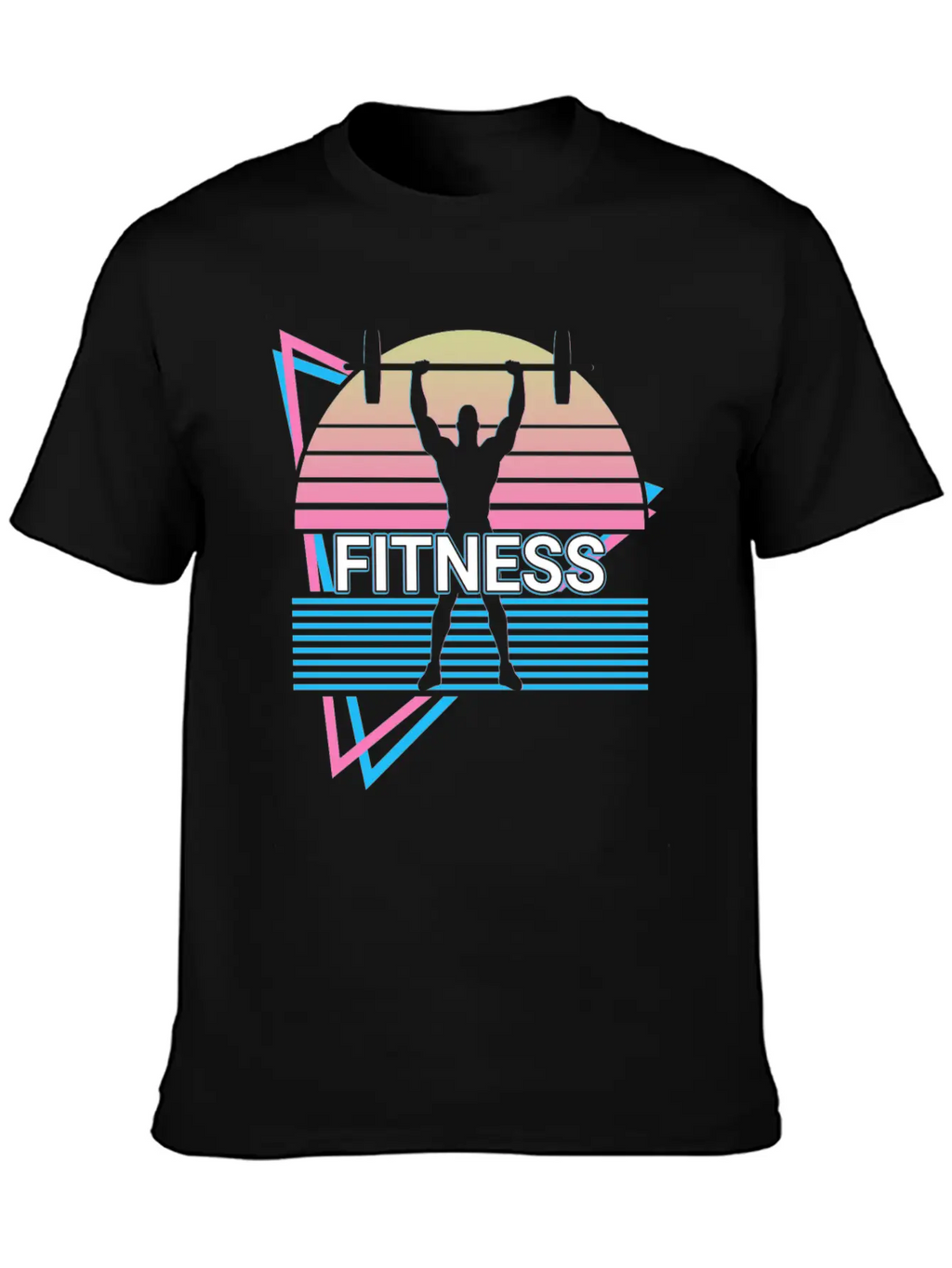 Fitness Retro Gym Sport Stylish Everyday T-Shirt – Unisex Basic Cotton Tee