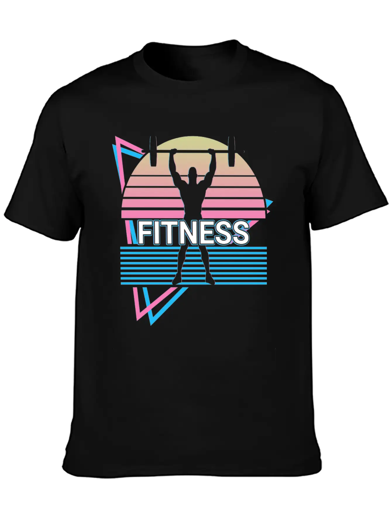Fitness Retro Gym Sport Stylish Everyday T-Shirt – Unisex Basic Cotton Tee