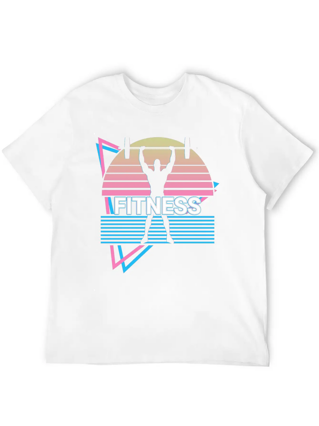 Fitness Retro Gym Sport Stylish Everyday T-Shirt – Unisex Basic Cotton Tee