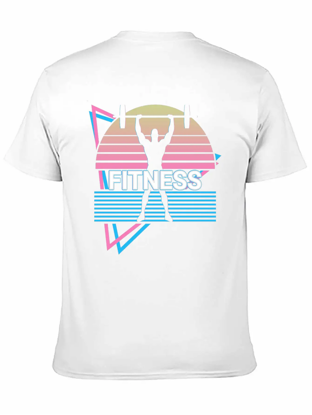 Fitness Retro Gym Sport Stylish Everyday T-Shirt – Unisex Basic Cotton Tee