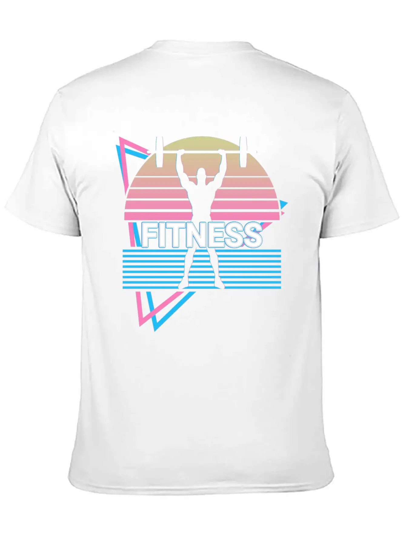 Fitness Retro Gym Sport Stylish Everyday T-Shirt – Unisex Basic Cotton Tee